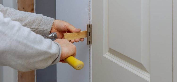 fiberglass entry door repair in Newman