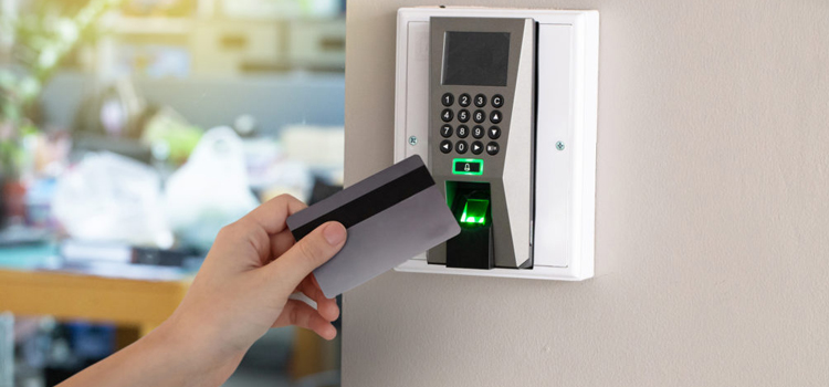 key card entry system Newman